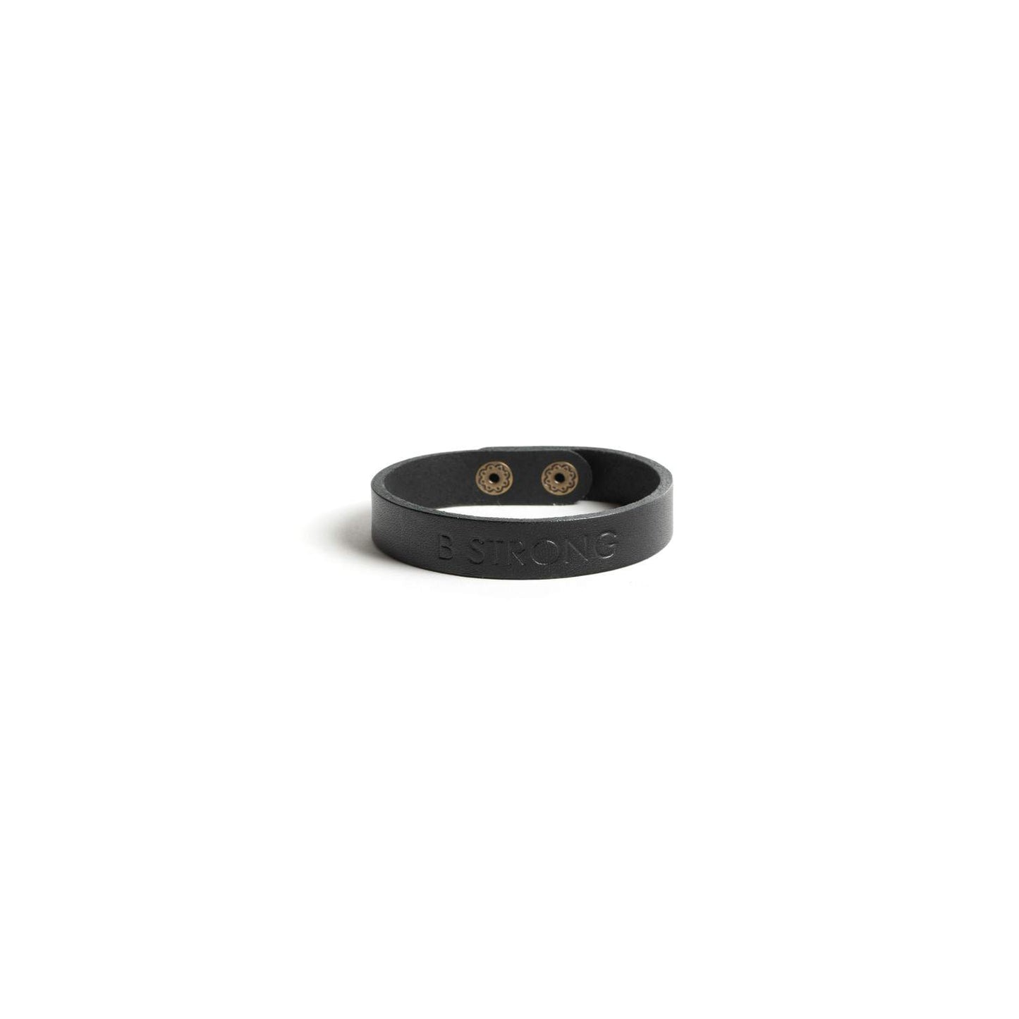 The B Strong Leather Braclet