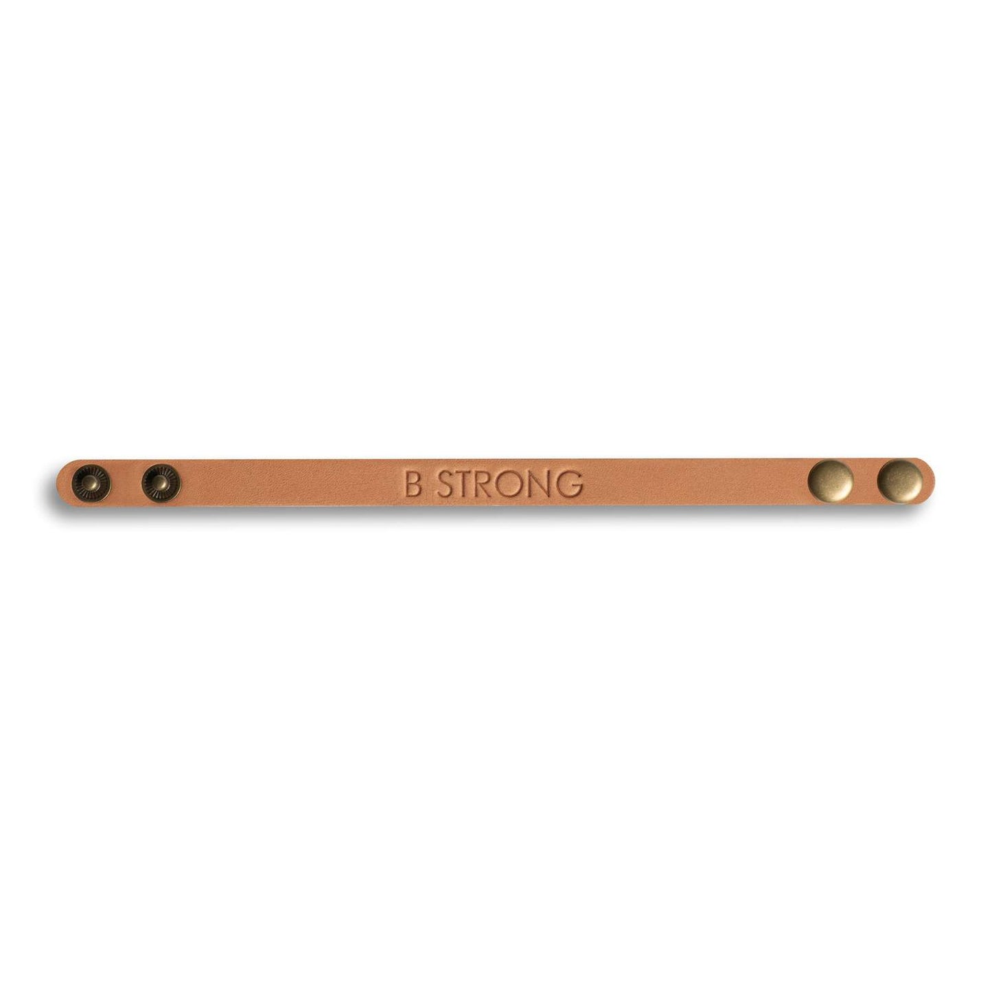 The B Strong Leather Braclet