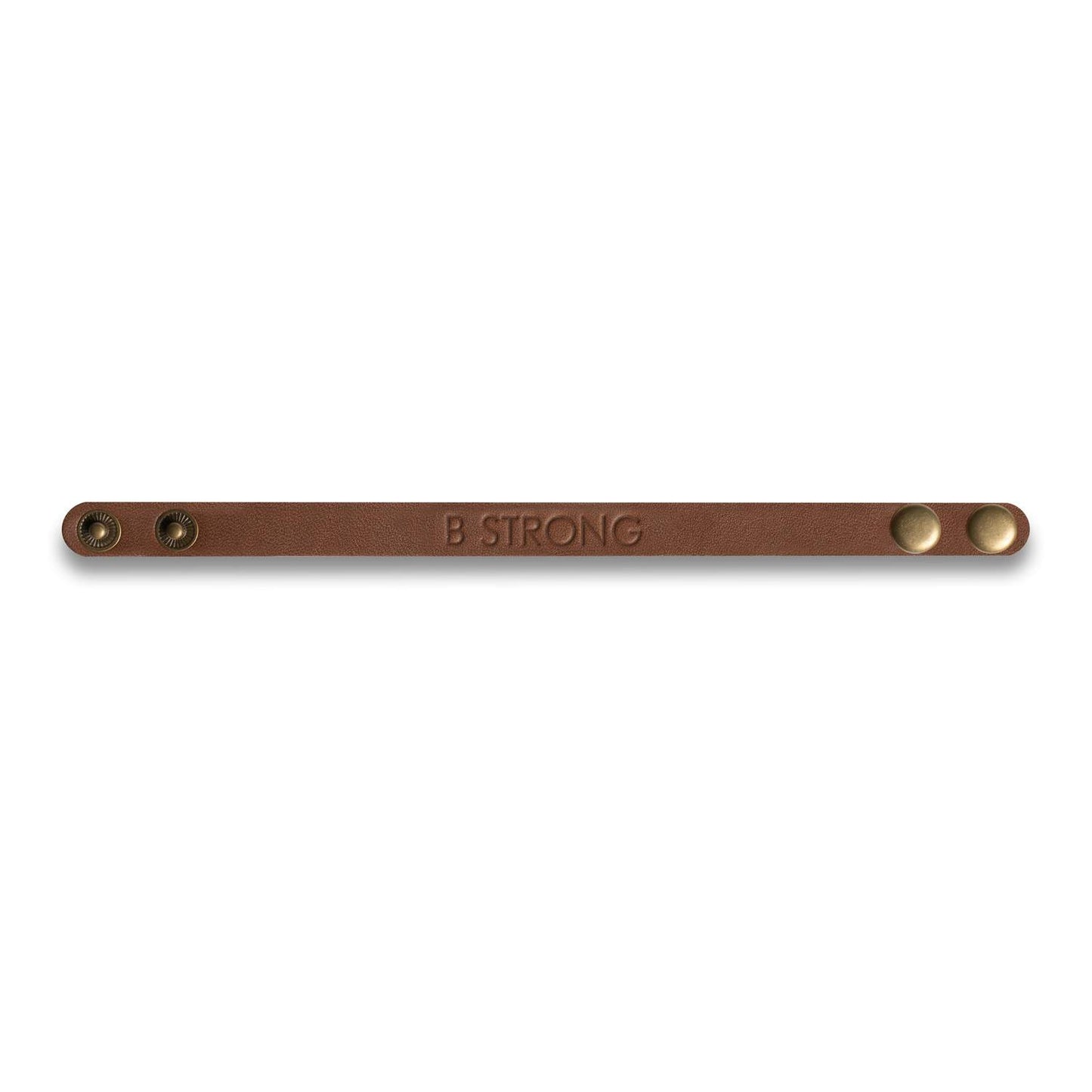 The B Strong Leather Braclet