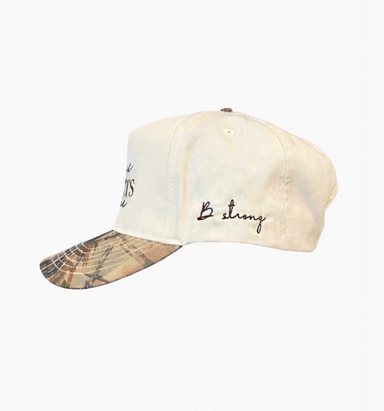 No one fights Alone Camo Hat