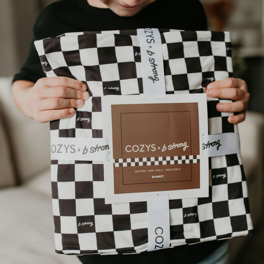 Cozy's B Strong Blanket