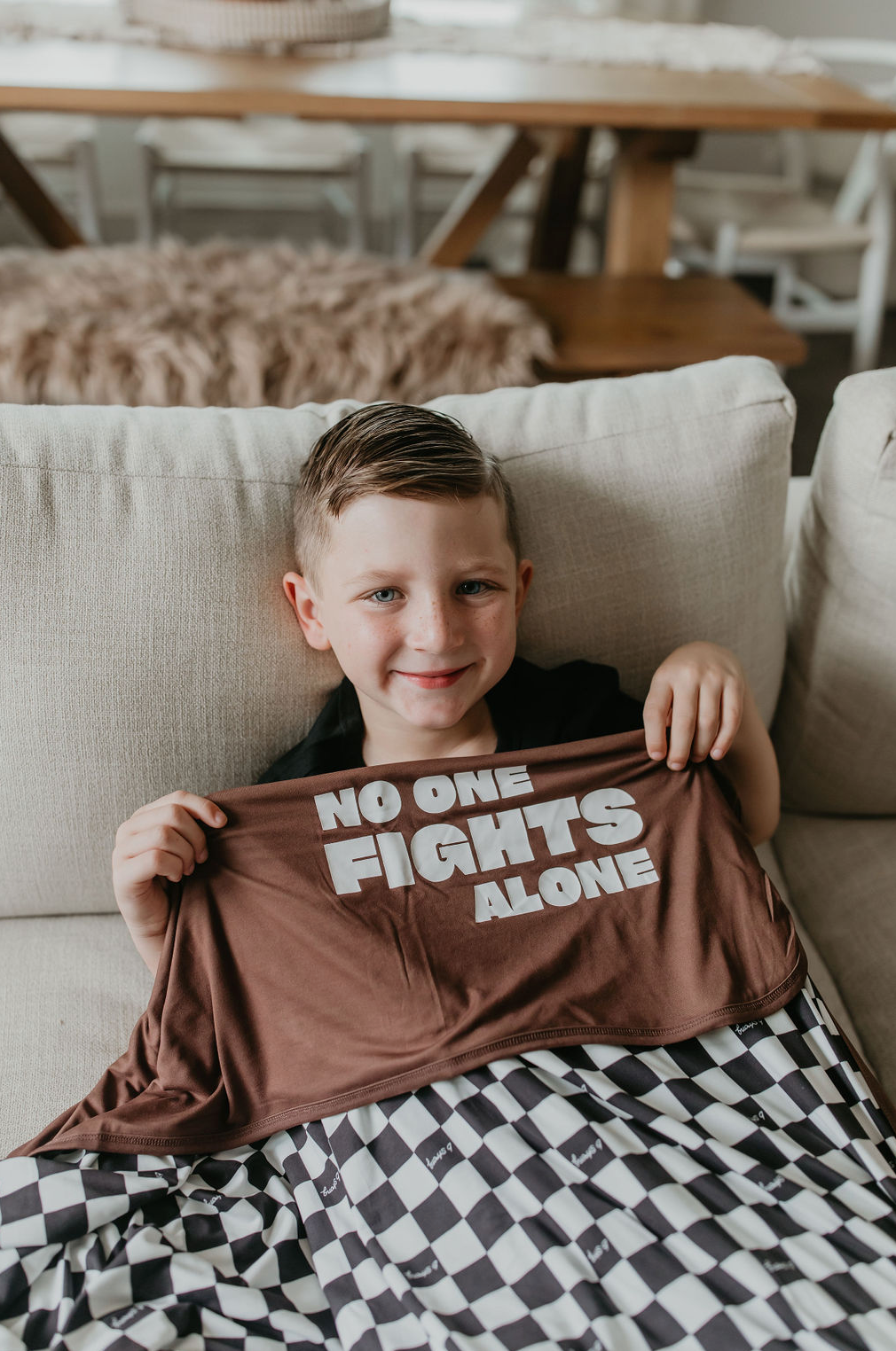 Cozy's B Strong Blanket